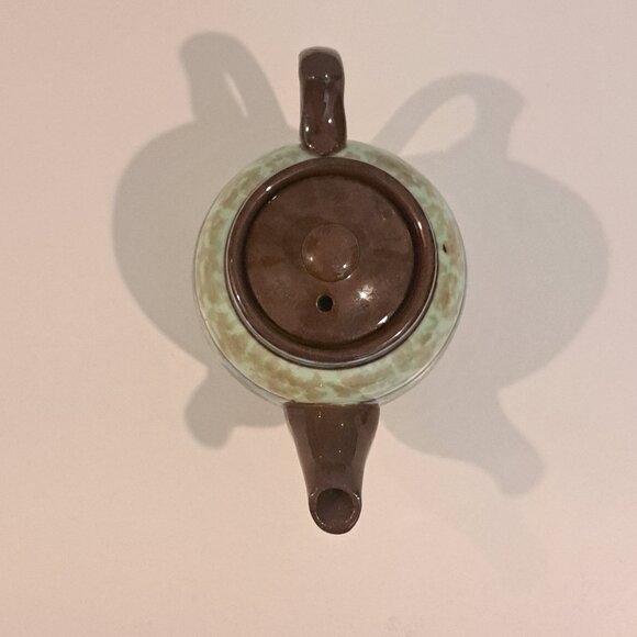 Vintage Sadler Staffordshire, England Brown Betty Glazed Single Serve Teapot - Picture 5 of 15